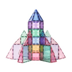 108-osainen Dream Castle Series MNTL pastellimagneettinen tiilisarja
