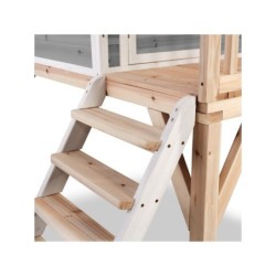 EXIT Loft 350 puinen leikkimökki - harmaa