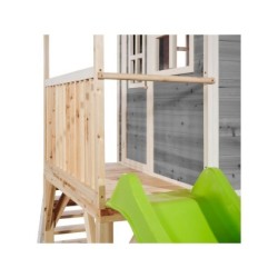 EXIT Loft 700 puinen leikkimökki - harmaa