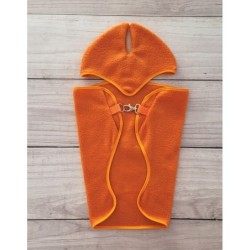 A3 hobby hevosen fleecepeitto + korvat, oranssi