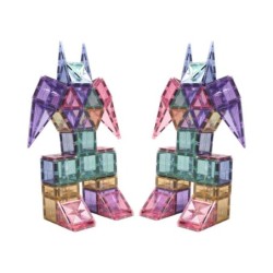 108-osainen Dream Castle Series MNTL pastellimagneettinen tiilisarja