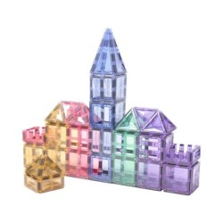 108-osainen Dream Castle Series MNTL pastellimagneettinen tiilisarja