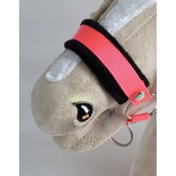 A3-hobbihevosriimu säädettävä pehmusteella, neon pinkki/musta