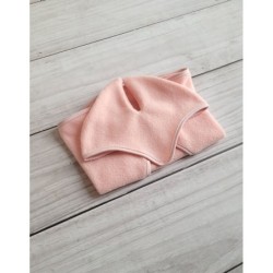 A4 hobby hevosen fleecepeitto + korvat, vaaleanpunainen